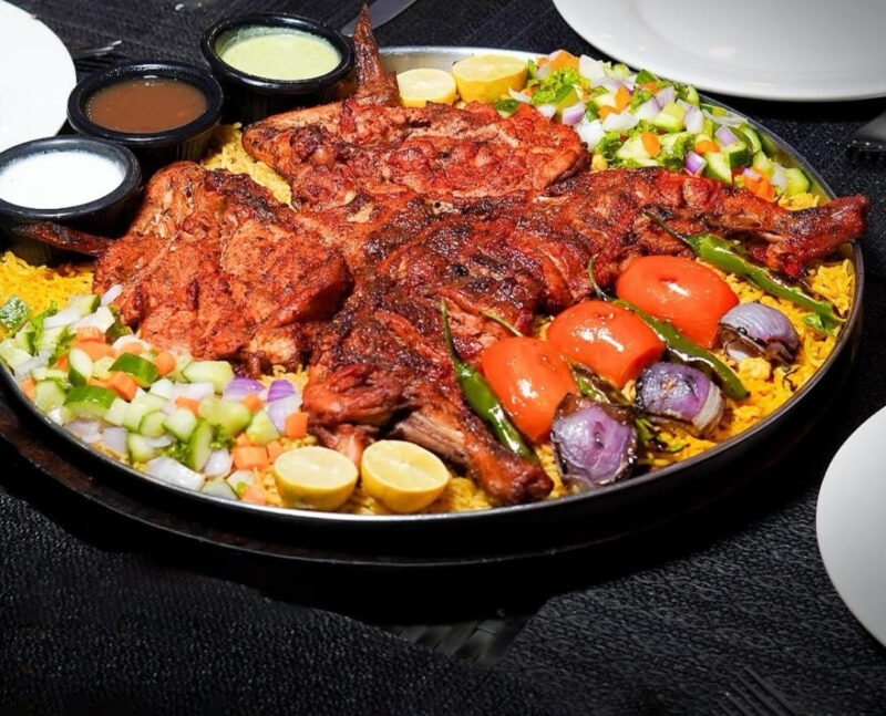 Chicken Sajji With Rice