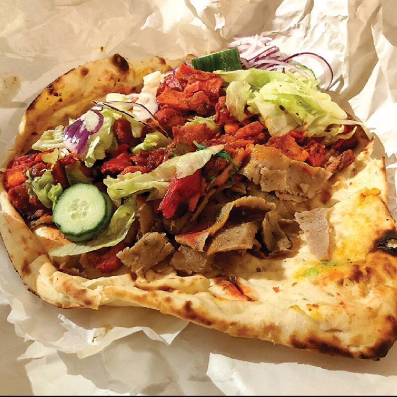 Mixed Donner On Naan
